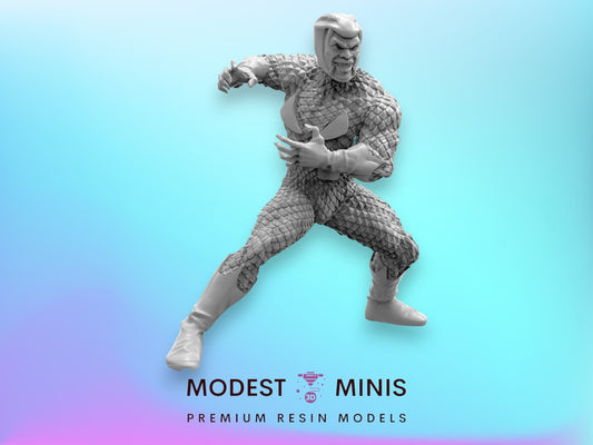 Cottonmouth Serpent Society - 40mm  Miniature | Crisis Protocol Proxy | Trident
