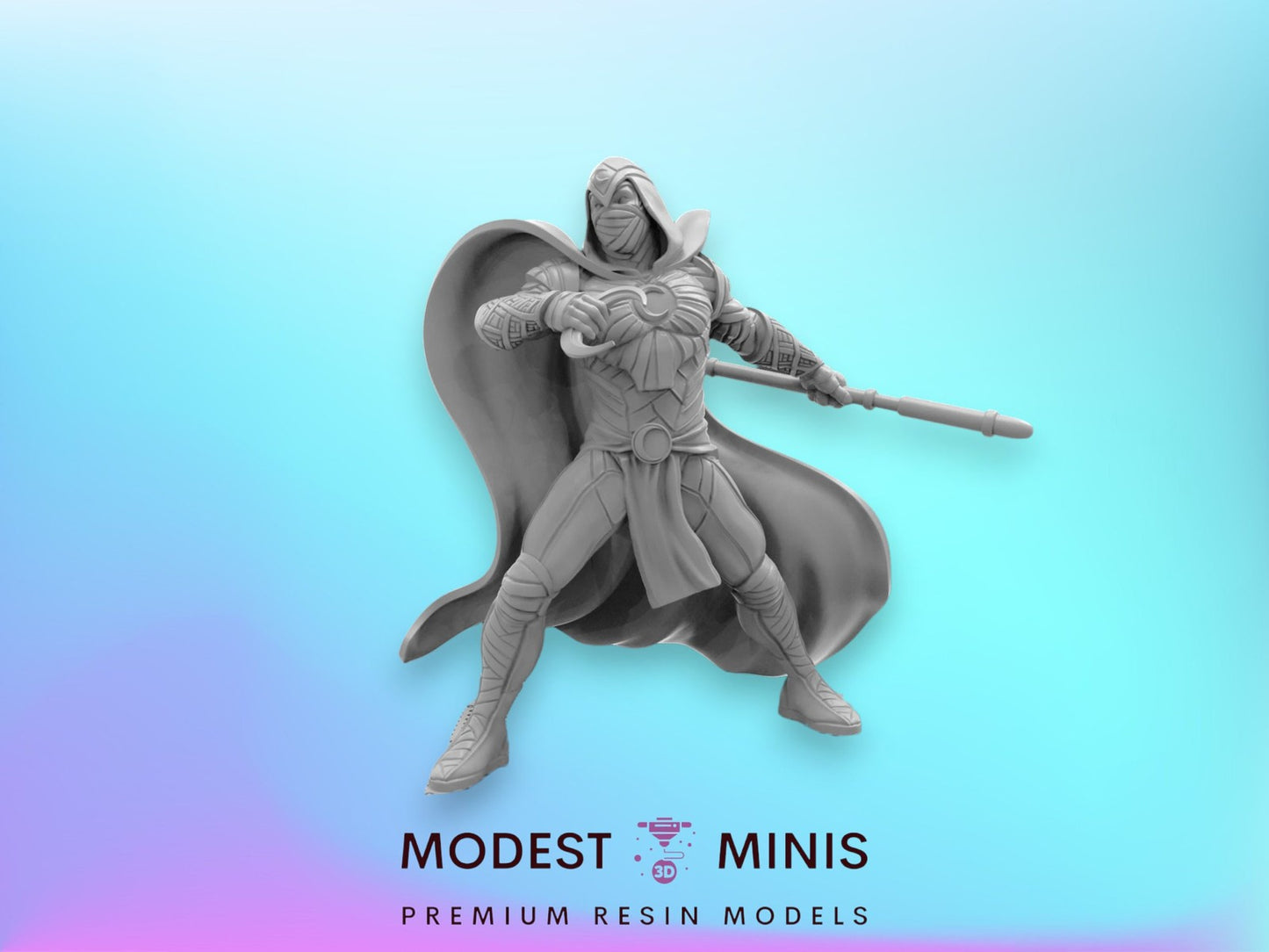 Bad Moon Rising A - 40mm  Miniature | Crisis Protocol Proxy | Trident