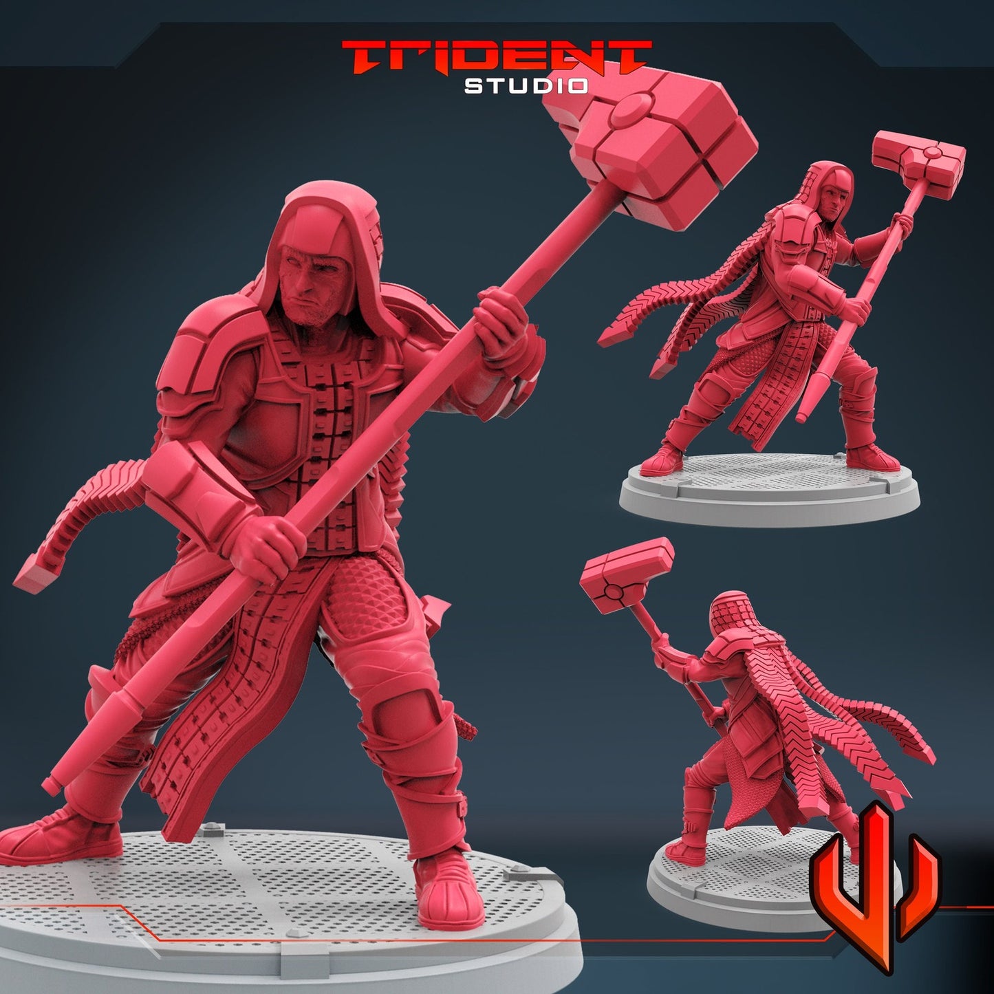 The Accuser A - Ronan 40mm  Miniature | Crisis Protocol Proxy | Trident