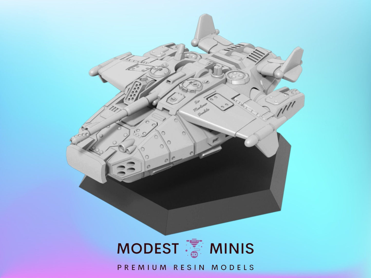 Kanga-Roo Heavy Hover Tank | 1:265 | 285 | 6mm Battletech Scale |