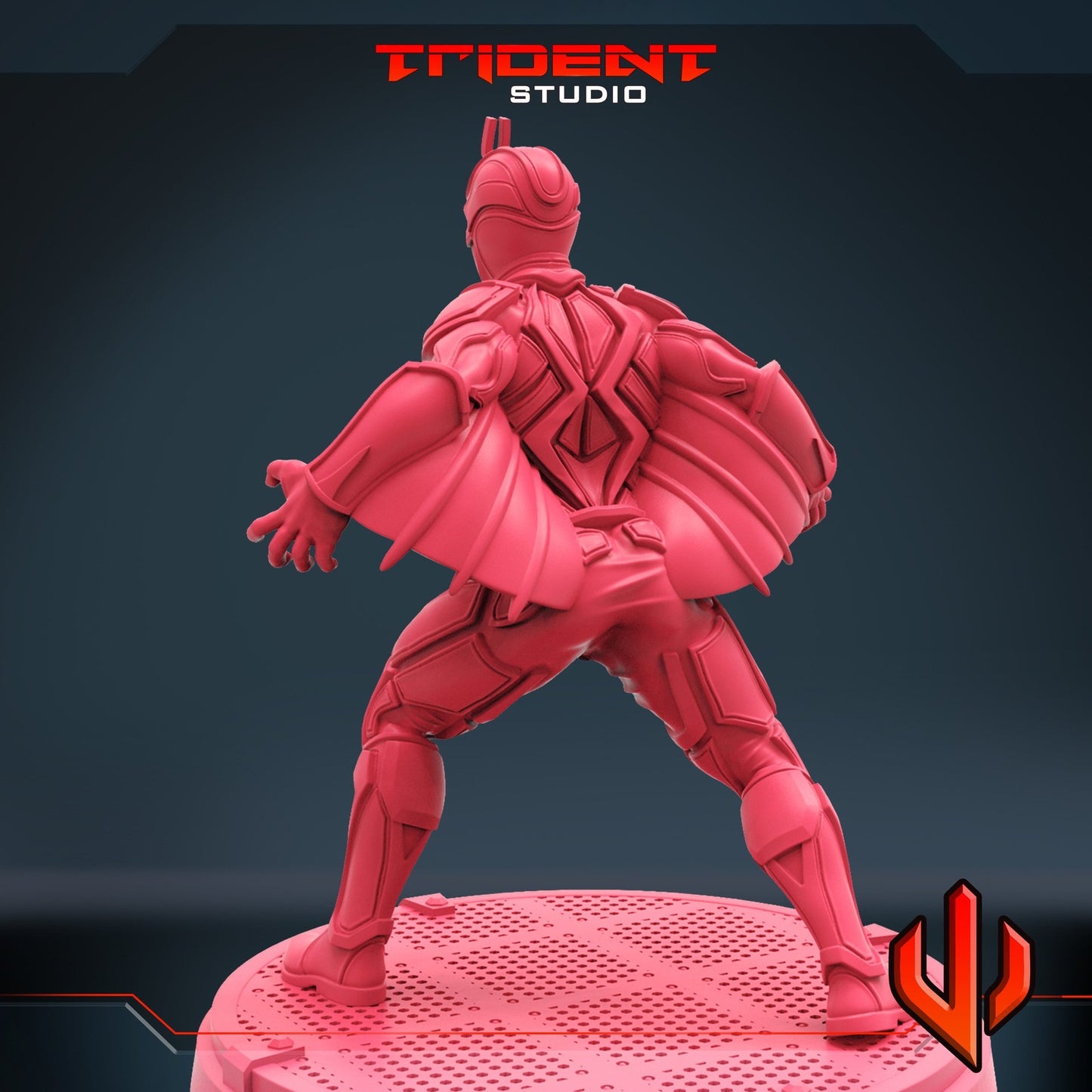 Keep Quiet A - Blackbolt 40mm  Miniature | Crisis Protocol Proxy | Trident