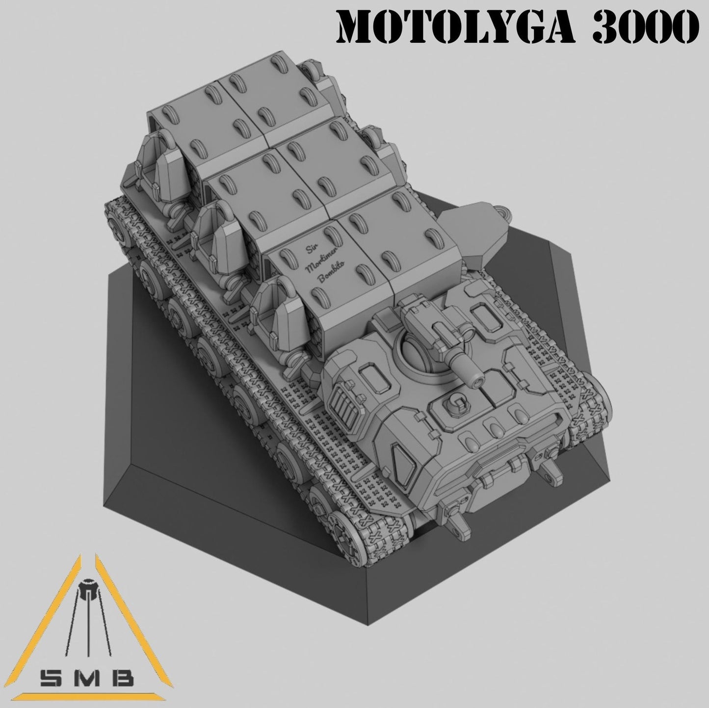 Motoliga 3000 Tank | 1:265 | 285 | 6mm Battletech Scale | SMB