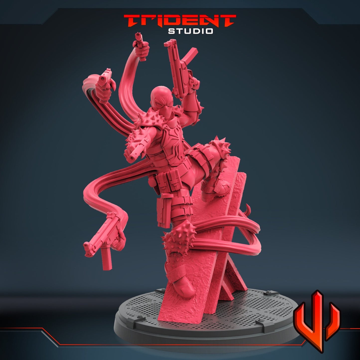 Symbiote Agent - 40mm  Miniature | Crisis Protocol Proxy | Trident