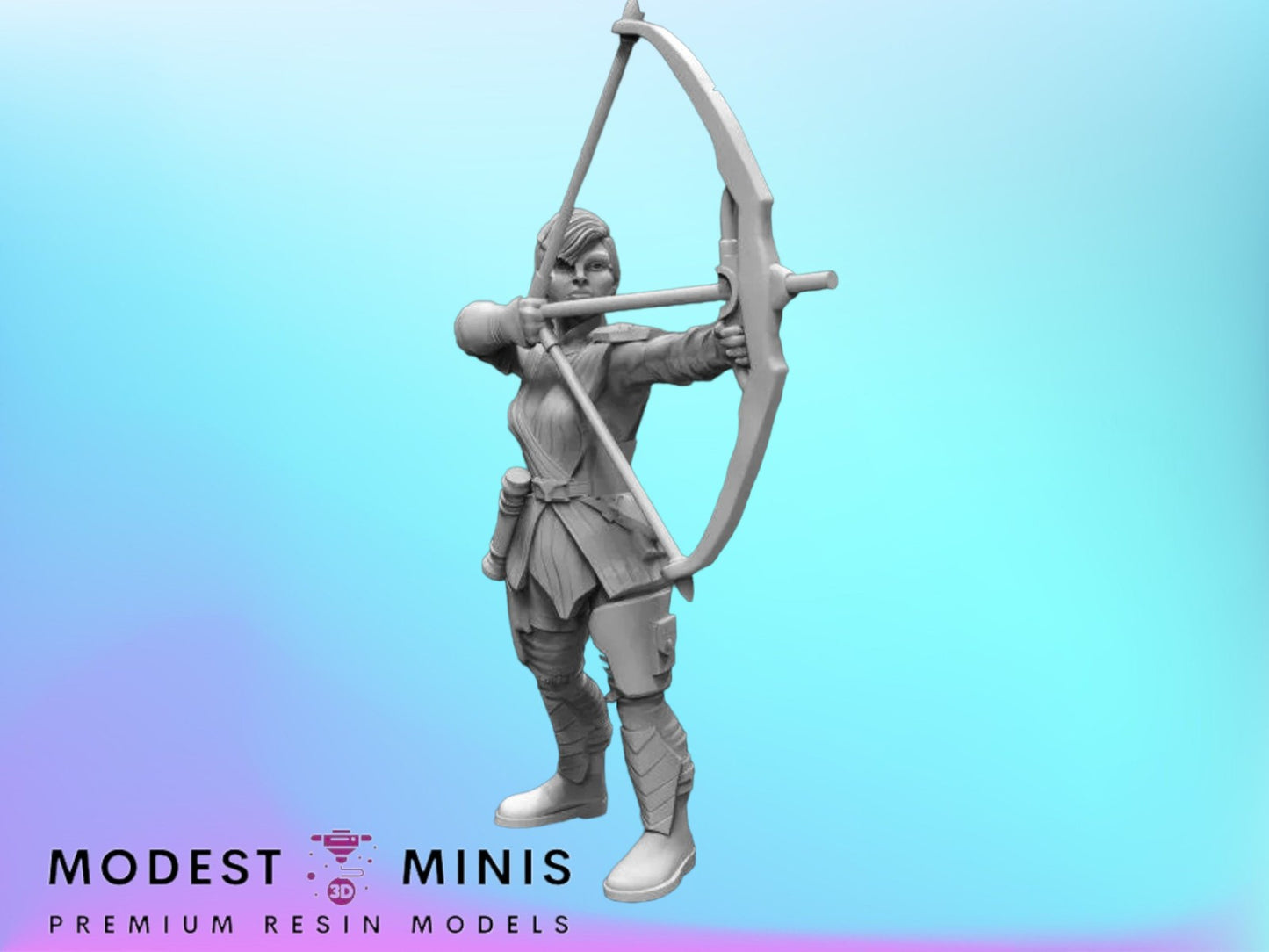 Dark Sister Disciple Bow - 28mm - 40mm Scale | Star Wars Legion Mini