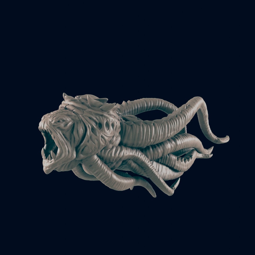 75mm Cosmic Kraken - Fleetscale Mini | Starfinder | Billion Suns | Starmada | Firefly | Astra Nebula