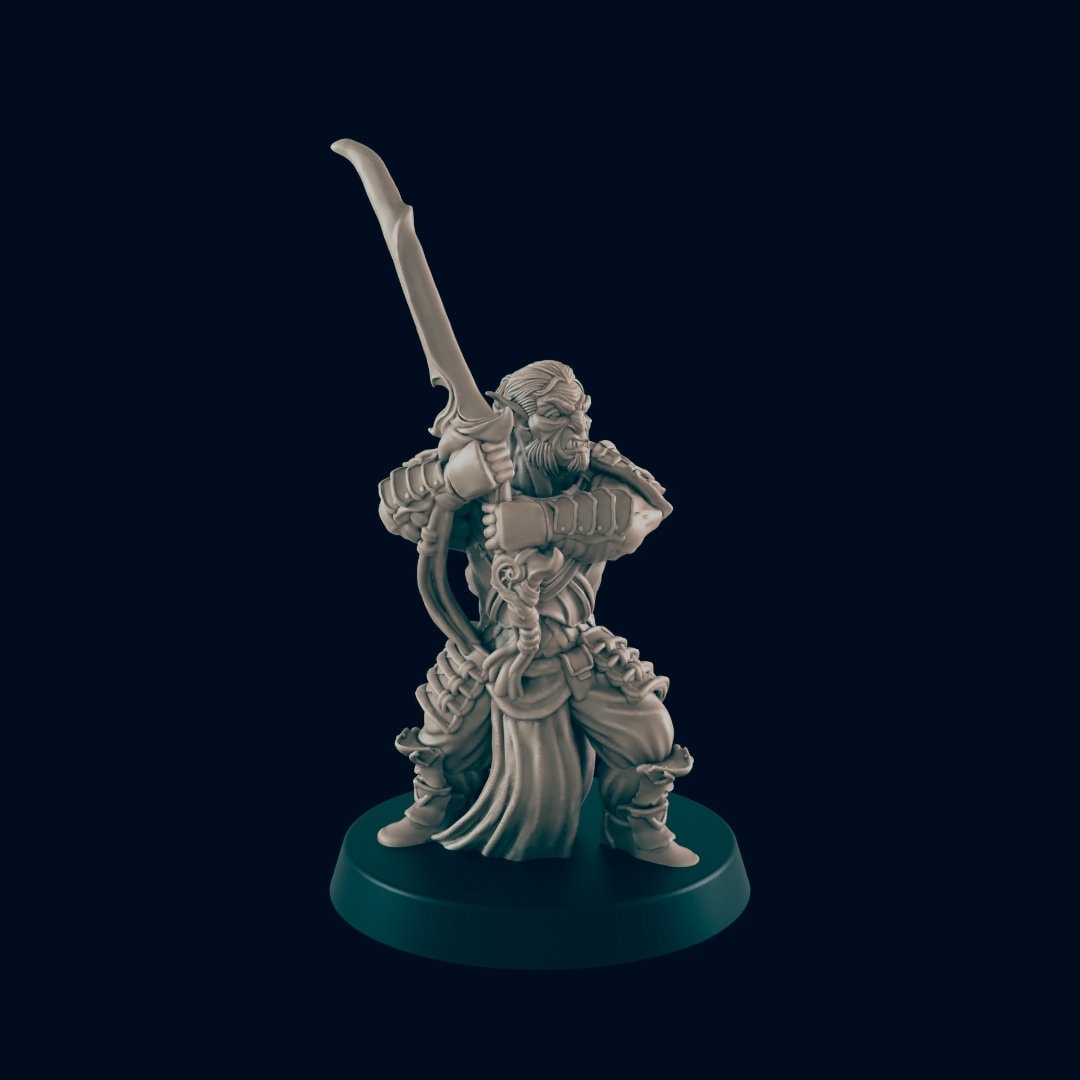 3pc Hobgoblins  - 25mm - 75mm Scale | DnD | EC3D Fantasy Mini | Beasts and Baddies