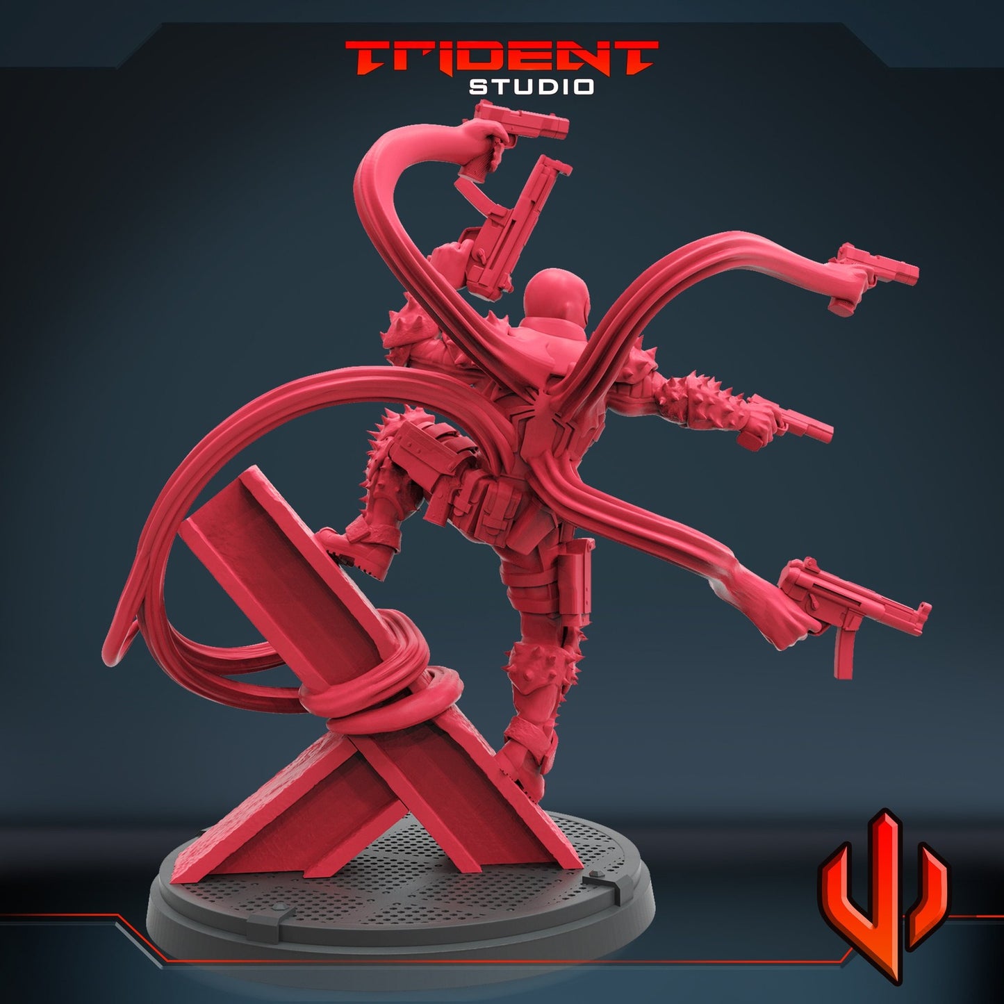 Symbiote Agent - 40mm  Miniature | Crisis Protocol Proxy | Trident
