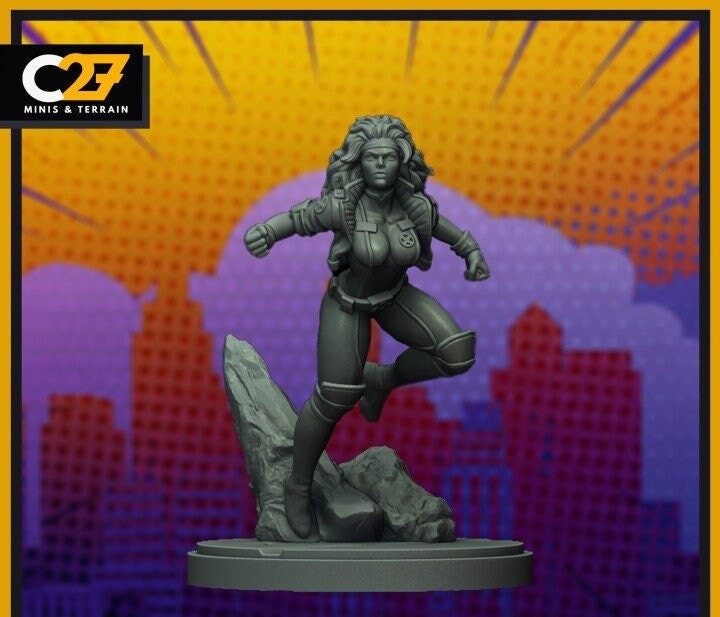 Super Southern Belle - 32mm - 40mm Mini | Crisis Protocol Proxy | C27