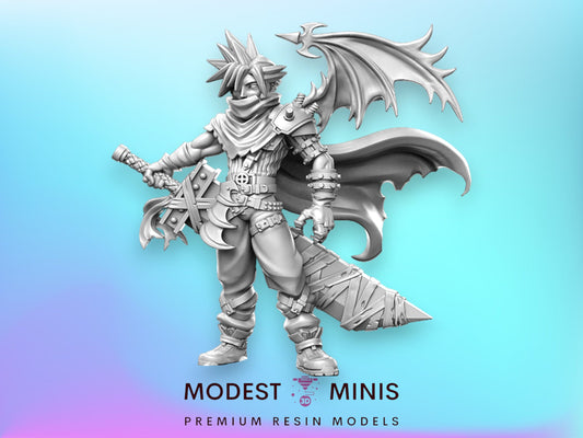 Claude Winged - 28mm 32mm Scale DnD Miniature | Dungeons and Dragons | Witcher Contract - RN Estudio