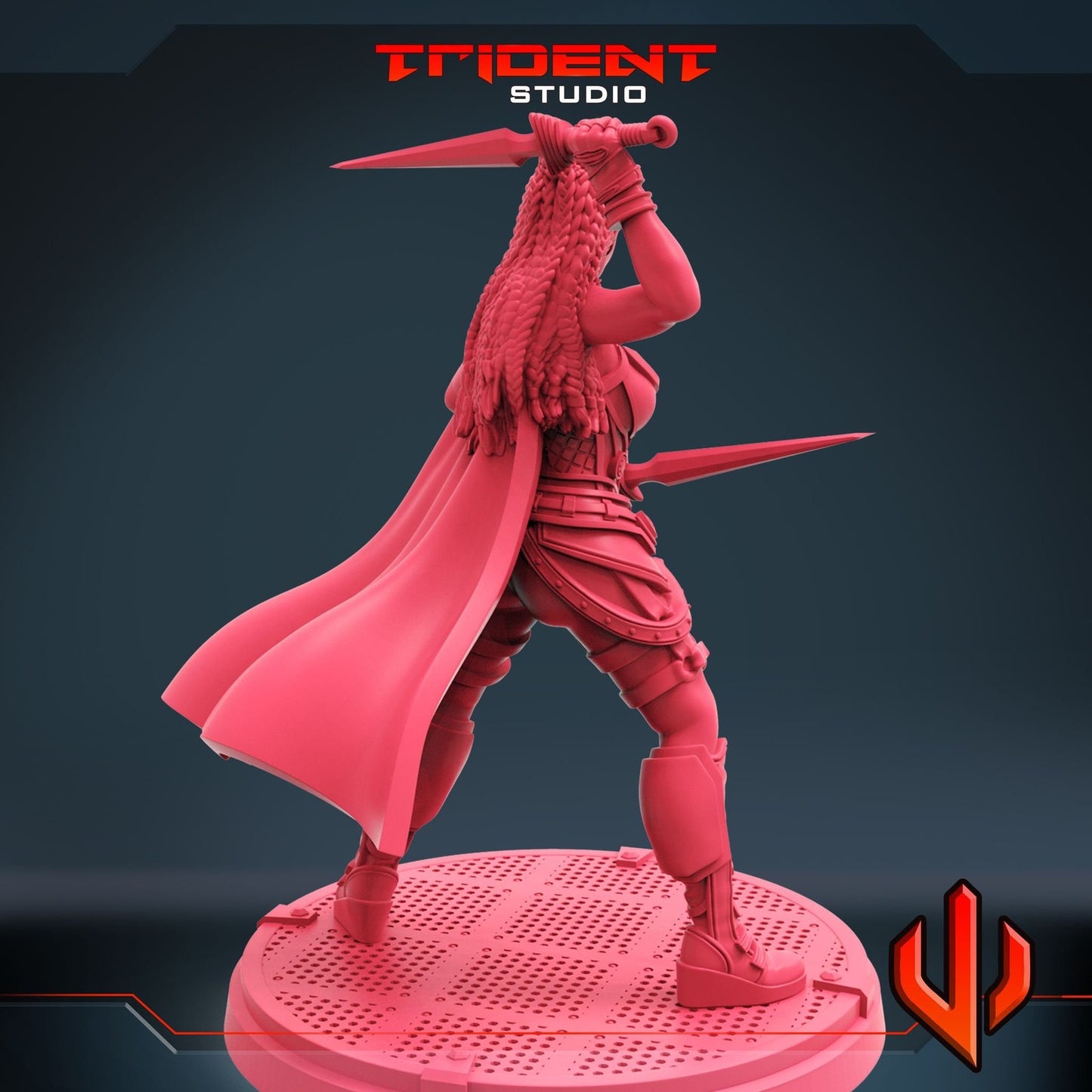 Norse Angel B - 40mm  Miniature | Crisis Protocol Proxy | Trident