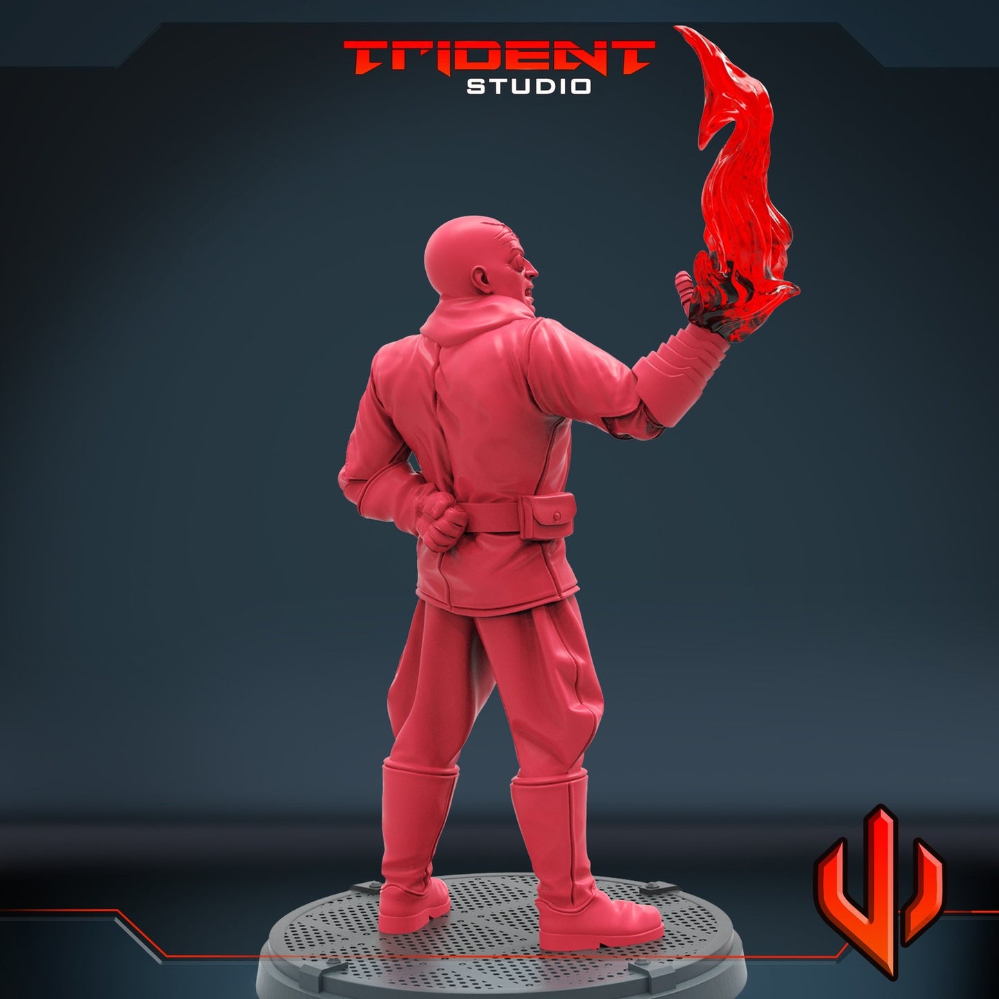 The Baron A - 40mm  Miniature | Crisis Protocol Proxy | Trident