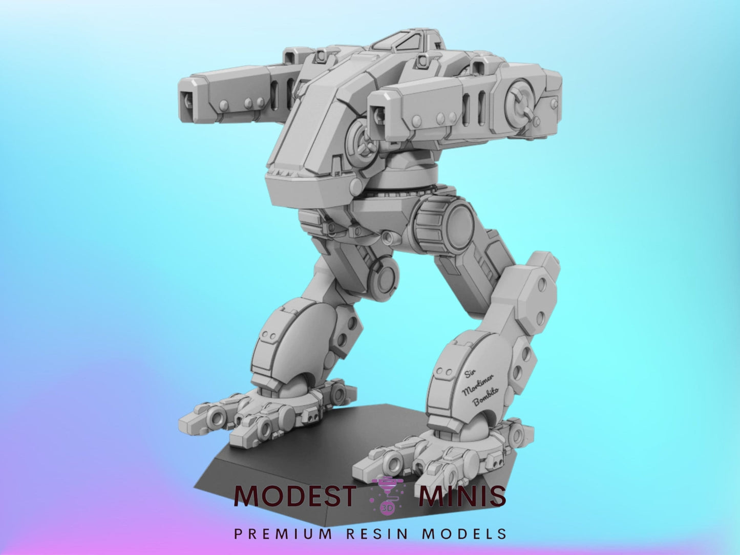 MDog C | 1:265 | 6mm Battletech  Scale | Mecha | Sir Mortimer
