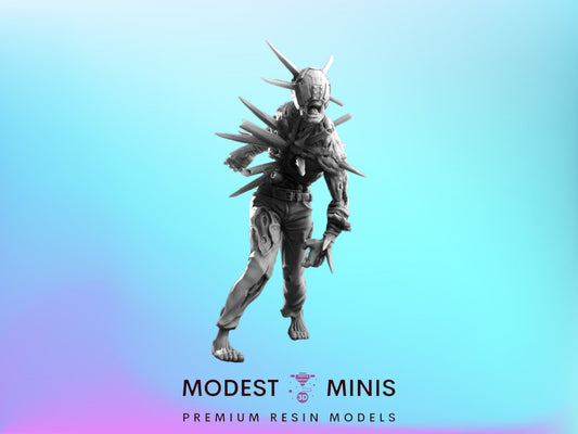 Zombie Winslow | 28mm - 100mm Scale Resin Mini | Zombicide | Vaultz