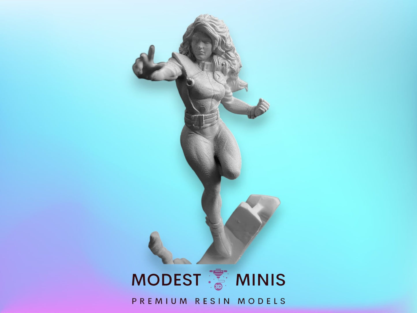 Ms Magenta - 32mm - 40mm Mini | Crisis Protocol Proxy | C27