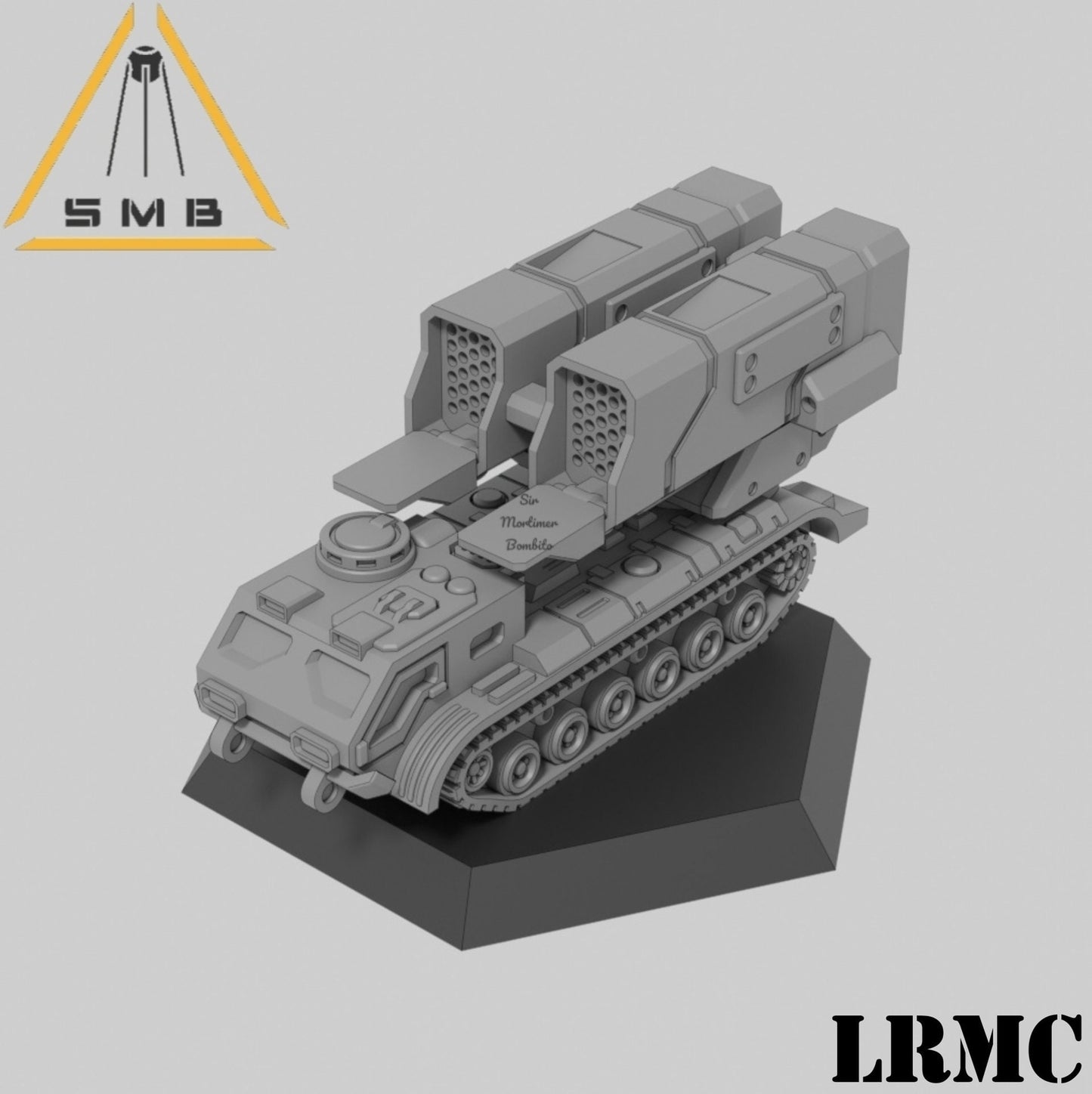 LRMC Long Range Missiles Tank | 1:265 | 6mm Battletech Scale | Mecha | Sir Mortimer