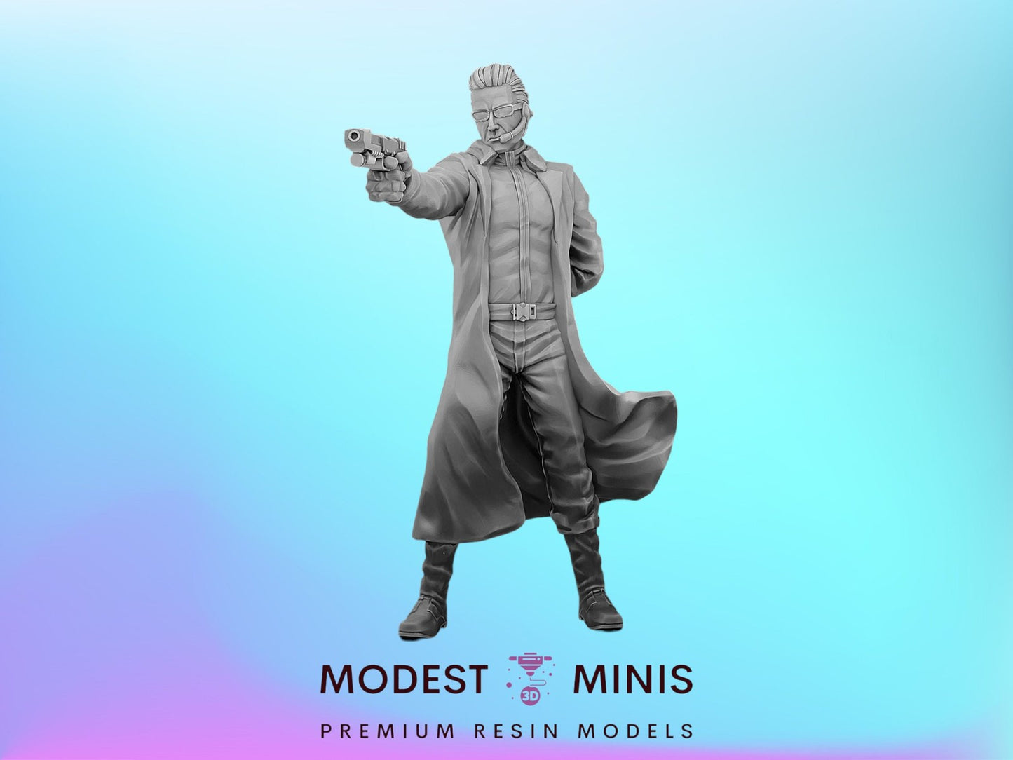 Albert | 28mm - 100mm Scale Resin Mini | Zombicide | Vaultz