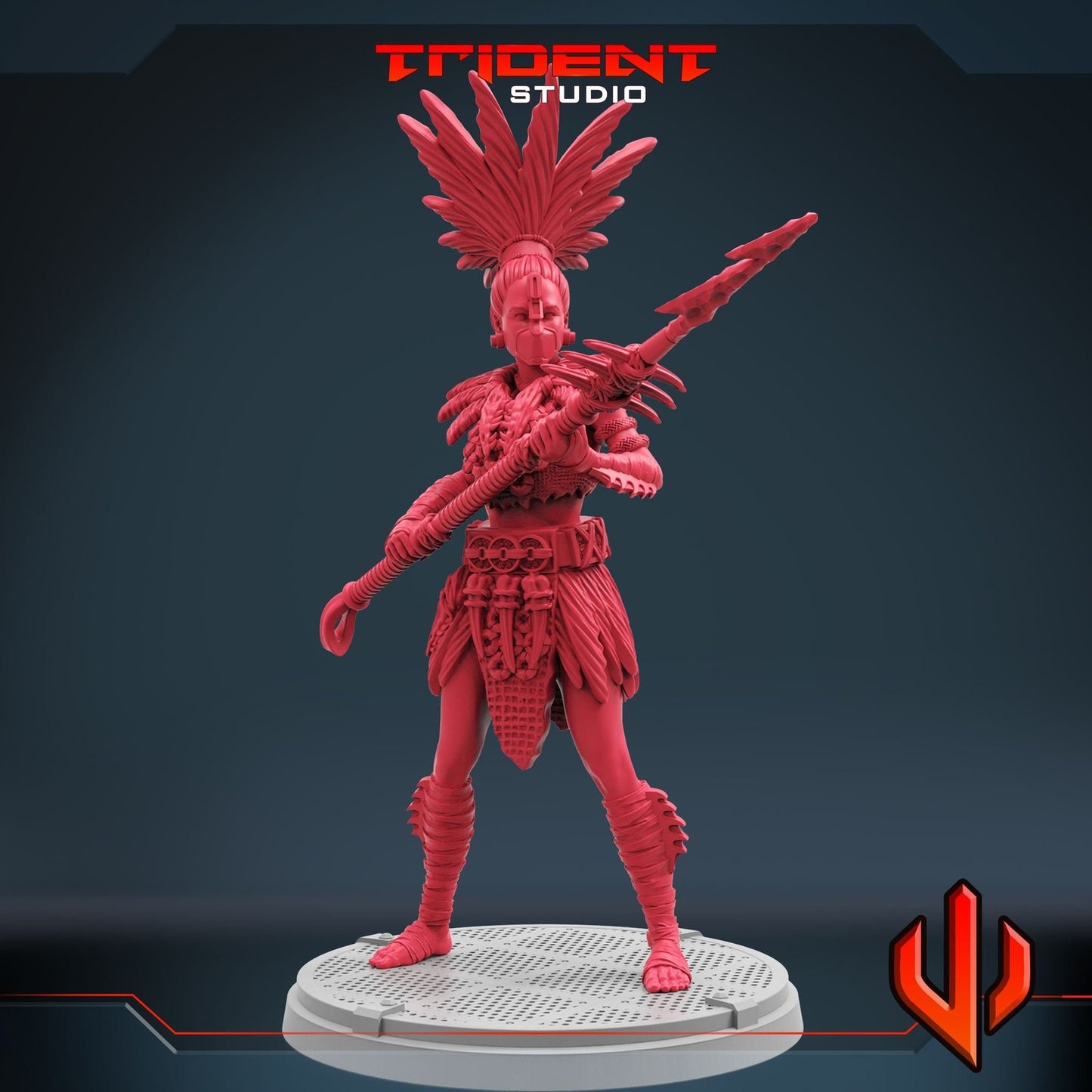 Sea Kings Cousin A - 40mm  Miniature | Crisis Protocol Proxy | Trident
