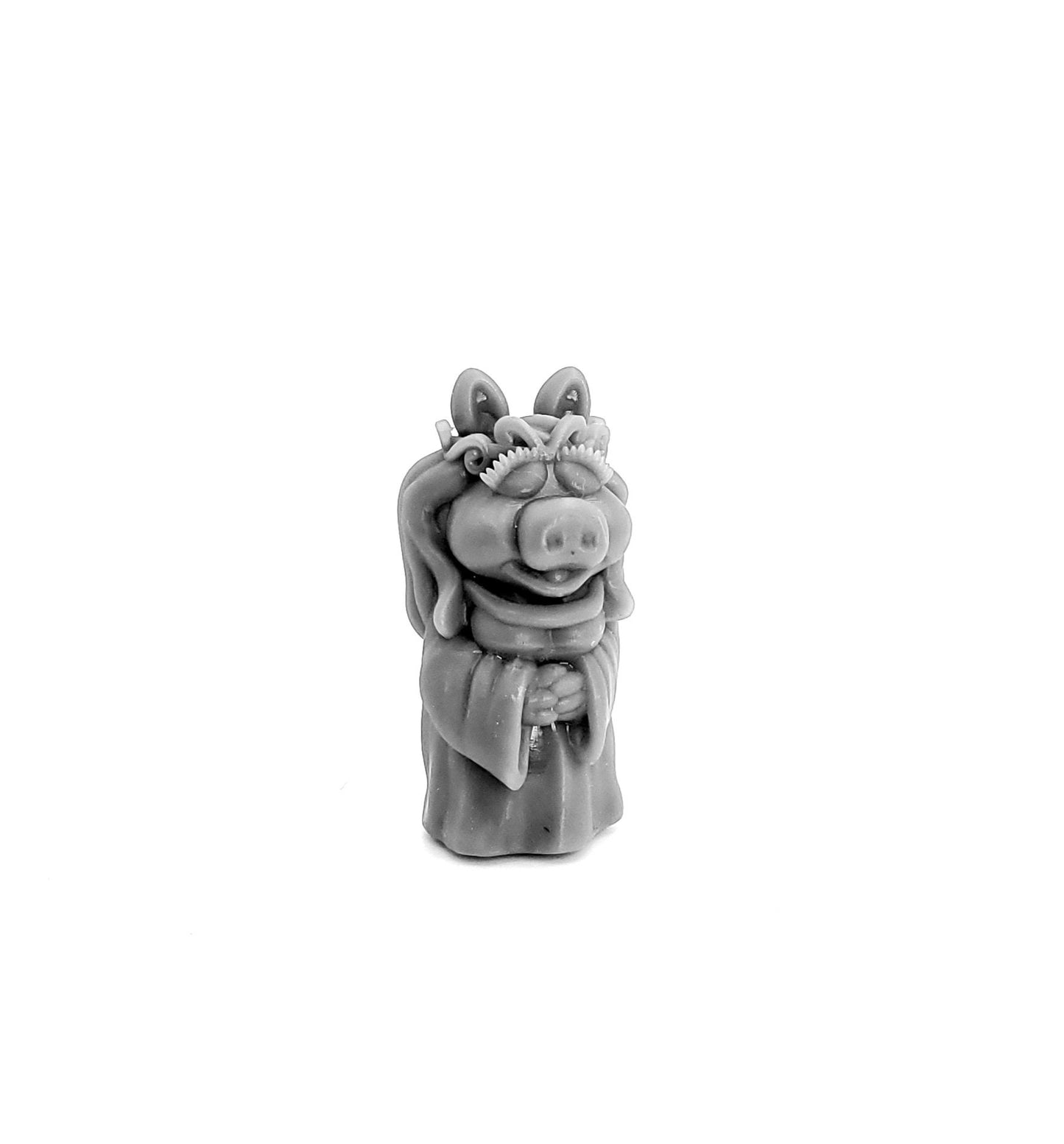 Fuzzy Fellowship | 28mm - 75mm Scale | DnD Frostgrave Mini | Chibi Muppet Fantasy