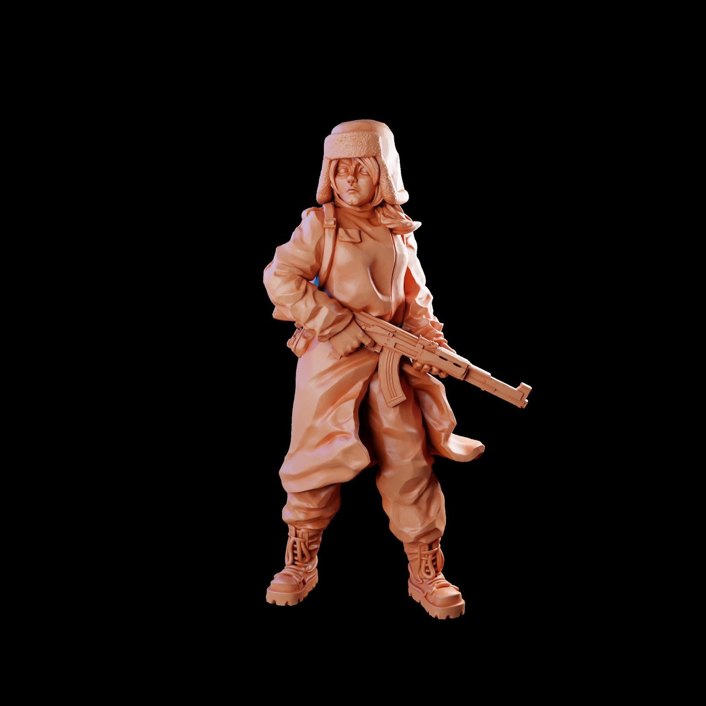 Survivor Natasha | 28mm - 100mm Scale Resin Mini | Zombicide | Vaultz