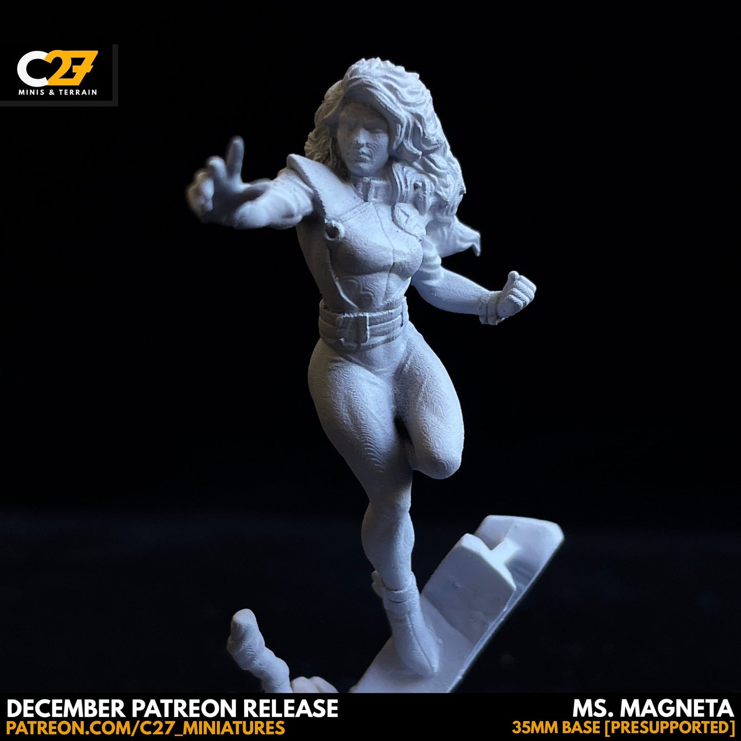 Ms Magenta - 32mm - 40mm Mini | Crisis Protocol Proxy | C27