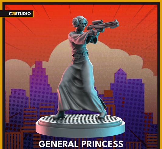 General Princess - D&D | Star Wars Legion Mini