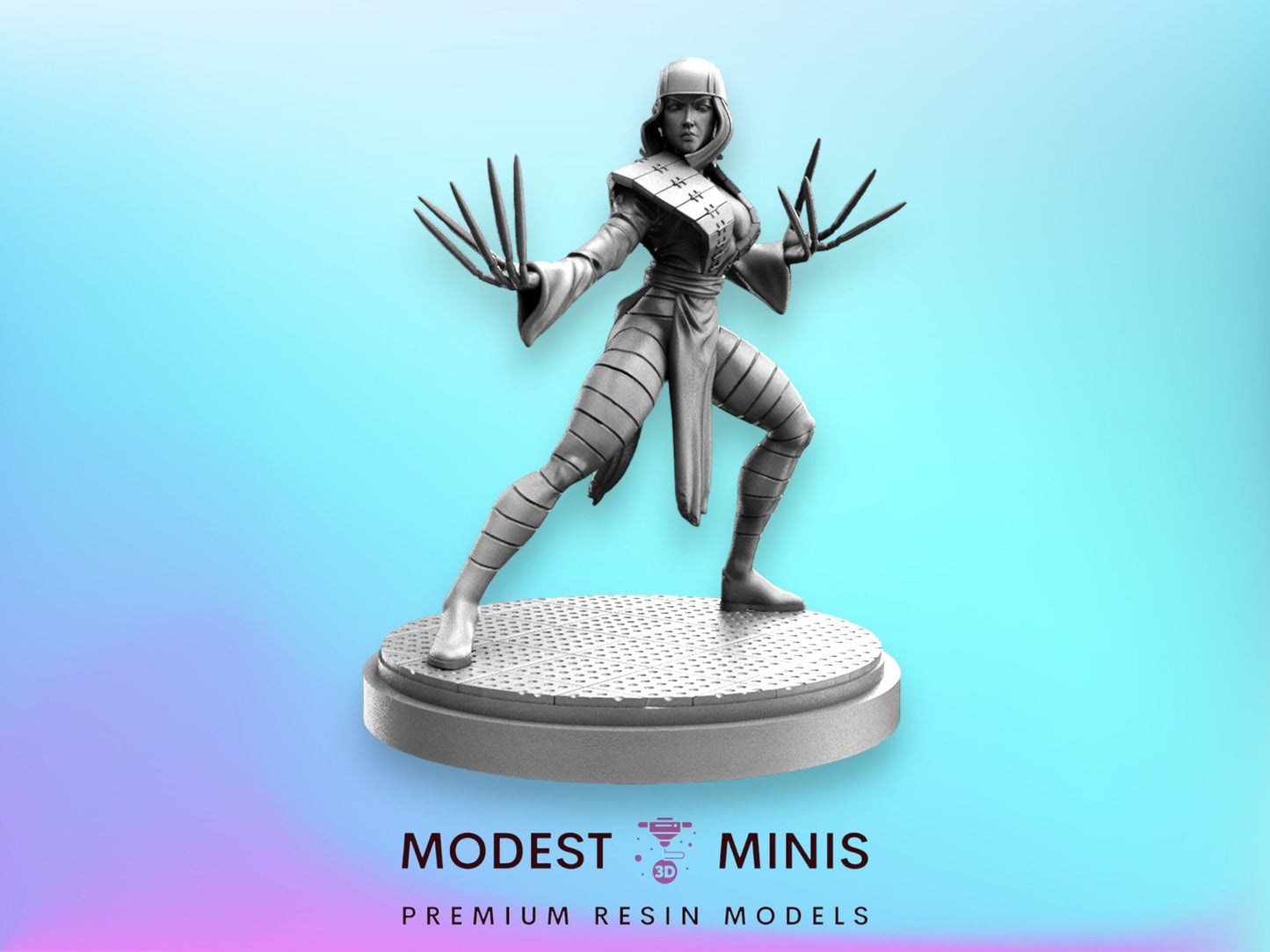 Femme FingerFatale - 32mm - 40mm Mini | Crisis Protocol Proxy | C27