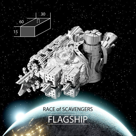 Scavengers Flagship - Twilight Imperium | Fleetscale | Starfinder | Billion Suns | Starmada | Firefly | Terra Conflict