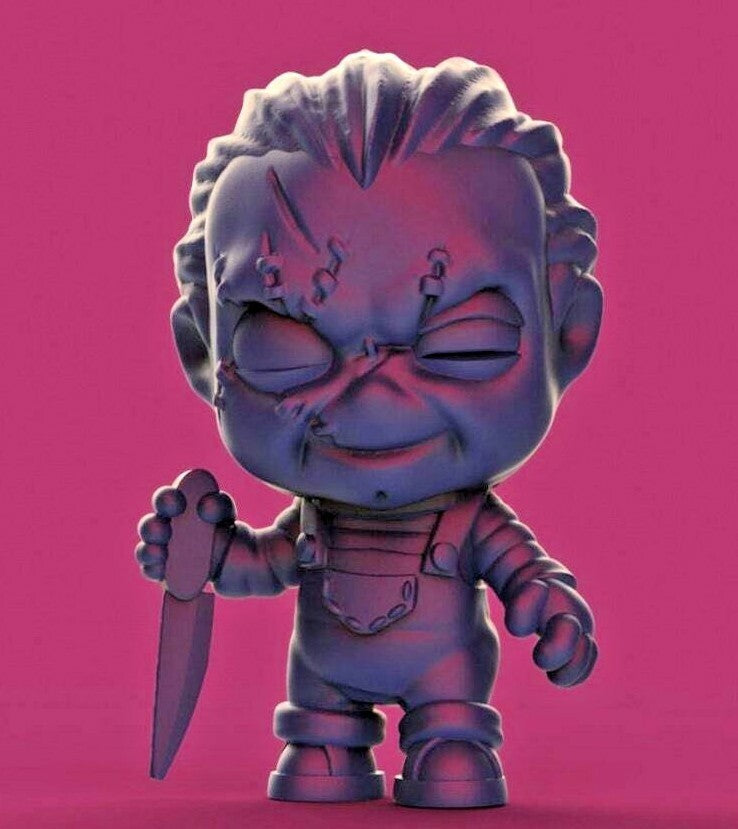 Chibi Killer Doll - 28mm - 54mm Scale