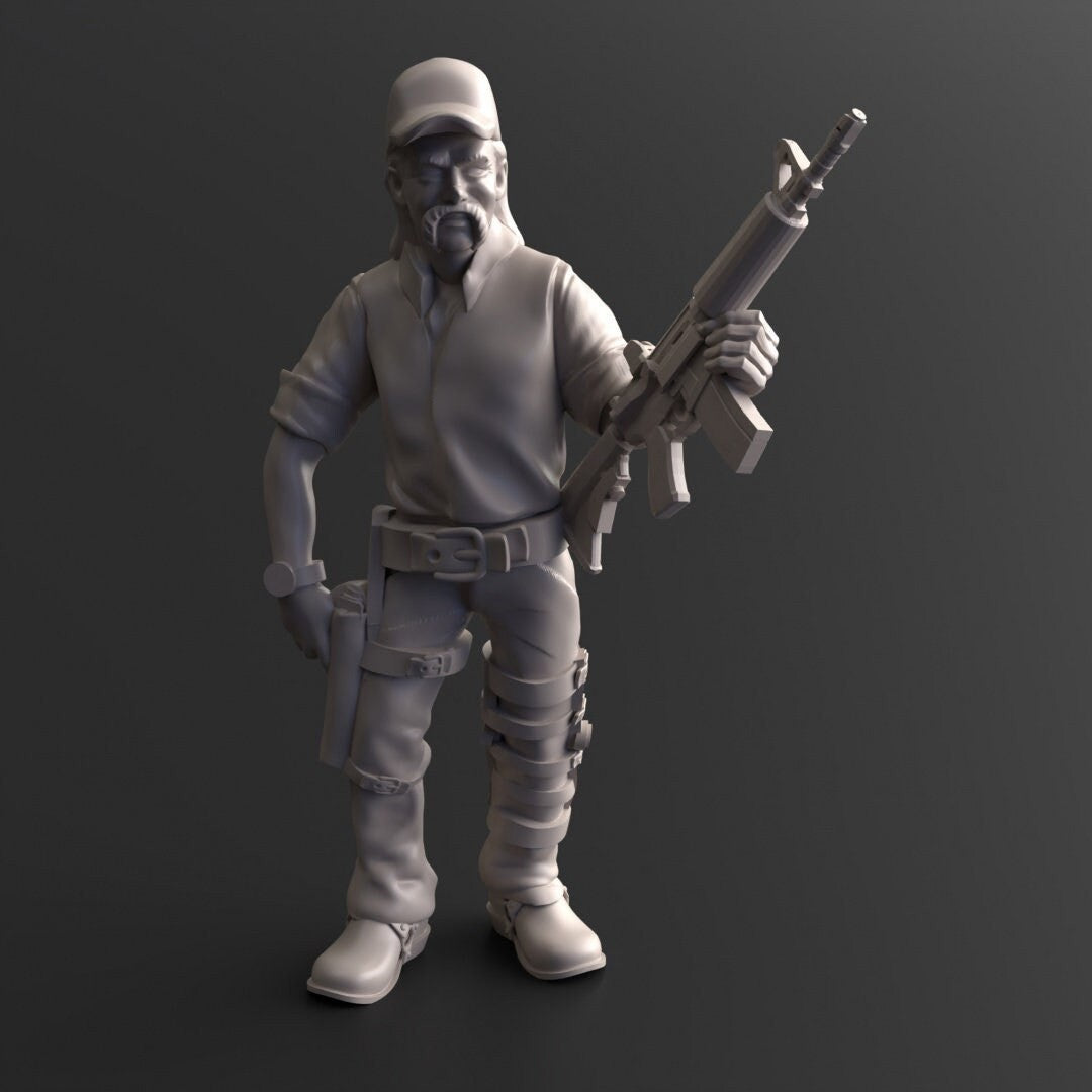 Survivor Joseph | 28mm - 100mm Scale Resin Mini | Zombicide | Vaultz