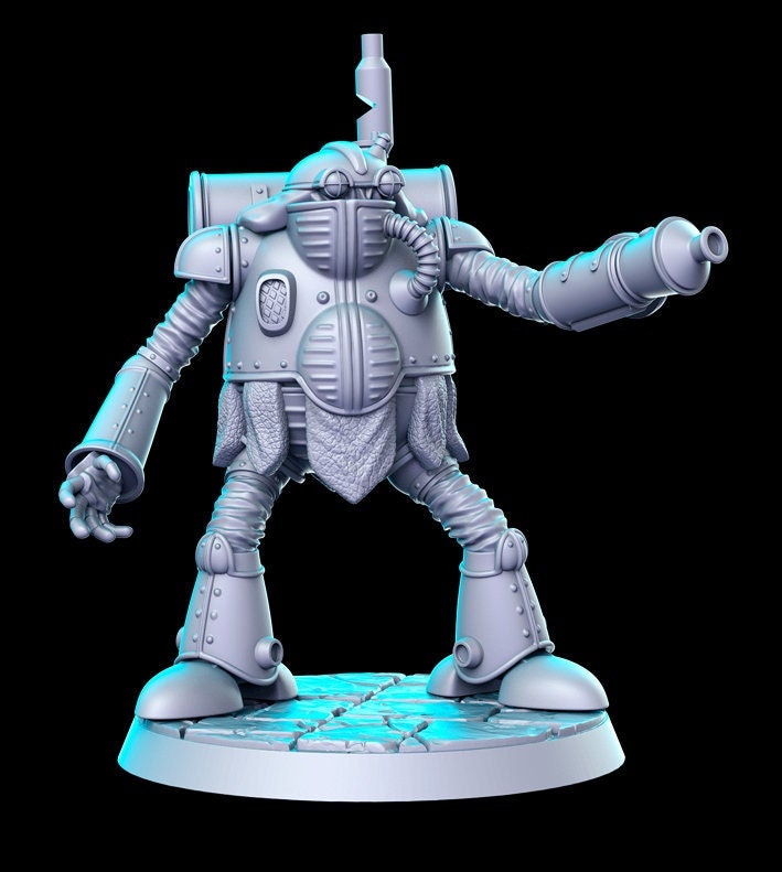 CT Robo - 32mm Scale DnD Miniature | Dungeons and Dragons | JRPG Mini - RN Estudio