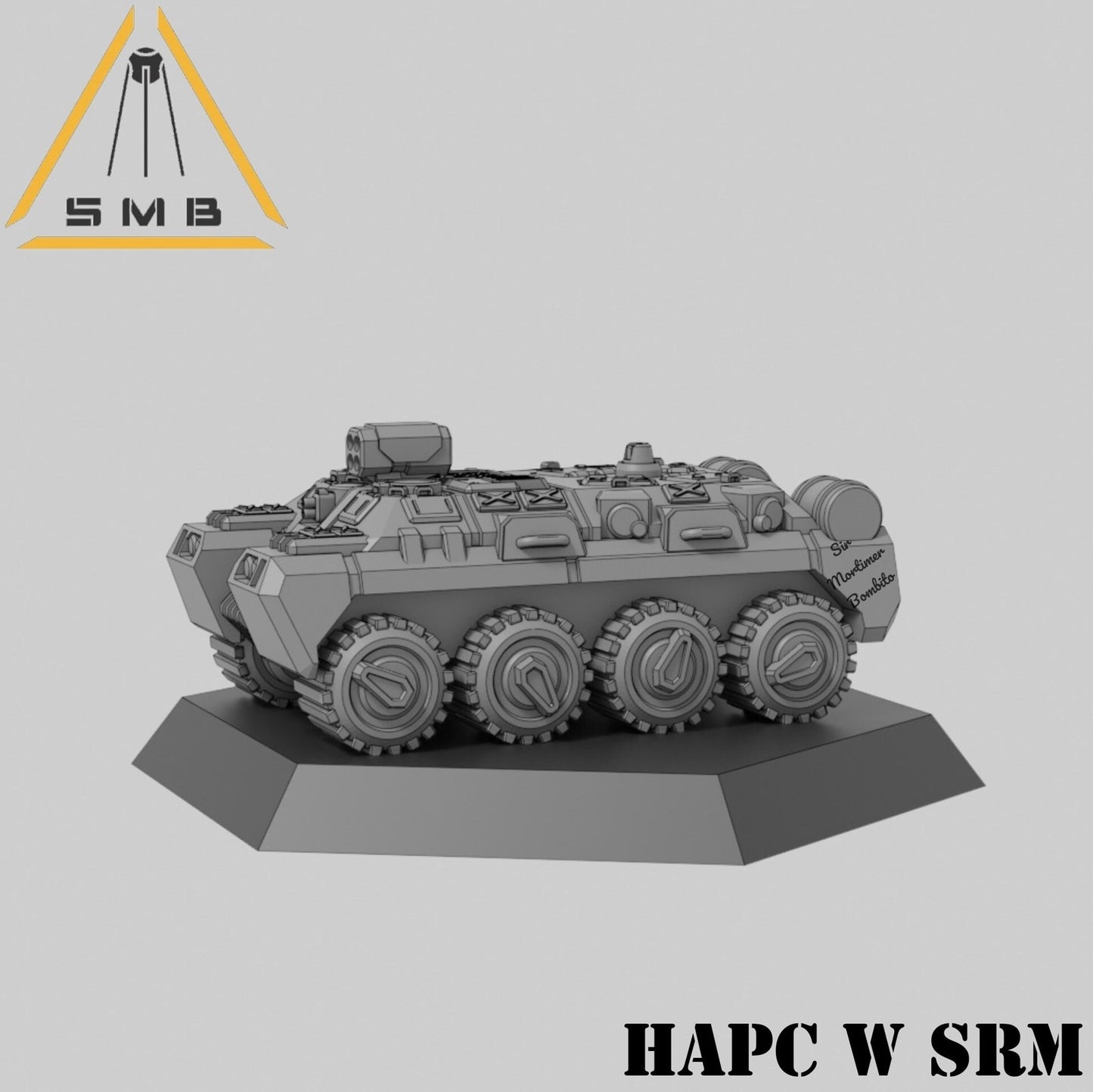3pc HAPC Heavy Carrier Tank | 1:265 | 285 | 6mm Battletech Scale |