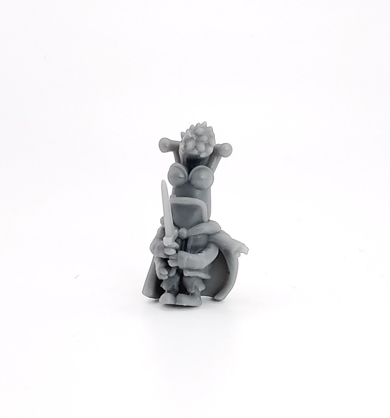 Fuzzy Fellowship | 28mm - 75mm Scale | DnD Frostgrave Mini | Chibi Muppet Fantasy