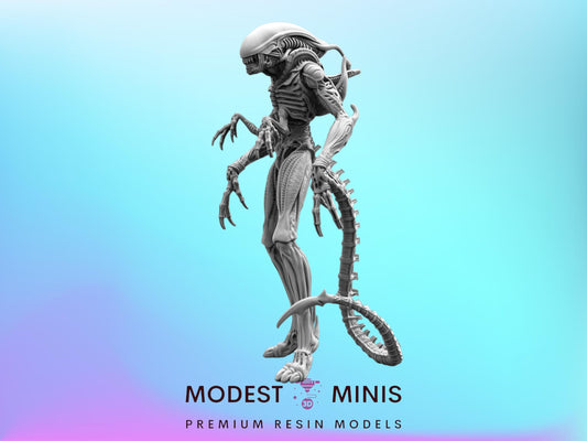 Xeno Navi - 32mm Scale Alien Miniature | RPG | Sci fi | Cyberpunk | Role Playing | DnD | Papsikel