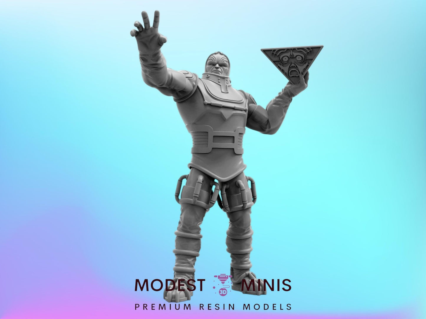 Psychodude Psychoman - 40mm  Miniature | Crisis Protocol Proxy | Trident