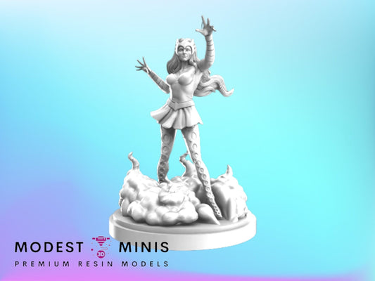 Emerald Sorceress - 32mm - 40mm Mini | Crisis Protocol Proxy | C27