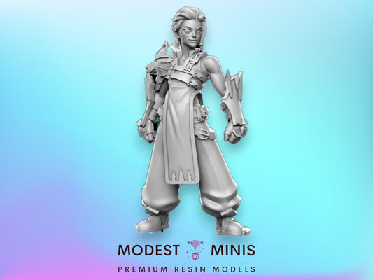 Law - 32mm Scale DnD Miniature | Dungeons and Dragons | Classic JRPG Mini - RN Estudio