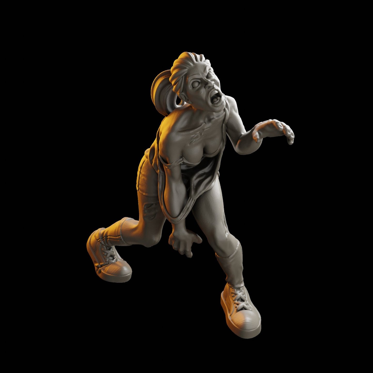 Zombie Walker 2 | 28mm - 100mm Scale Resin Mini | Zombicide | Vaultz