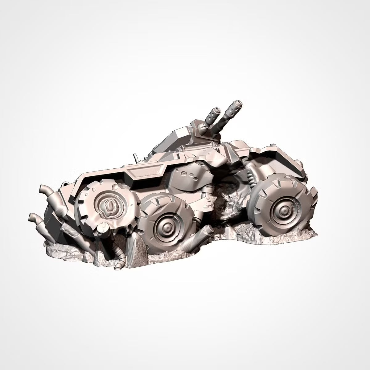 Vehicles Destroyed | 25mm - 40mm Scale | Survivor Wargame Terrain | Badlands Terrain | Txarli