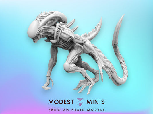 Alien Deadly Shredder - 32mm Scale Alien Miniature | RPG | Sci fi | Cyberpunk | Role Playing | DnD | Papsikel