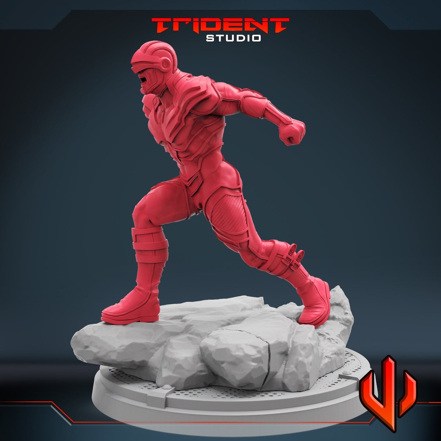 Phoenix Boyscout - Cyclops 40mm  Miniature | Crisis Protocol Proxy | Trident