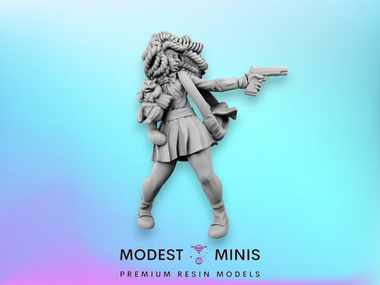 Survivor Tiffany | 28mm - 100mm Scale Resin Mini | Zombicide | Vaultz