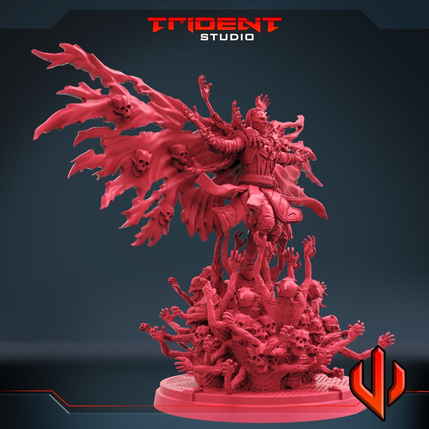 Strange Zombie - 40mm  Miniature | Crisis Protocol Proxy | Trident