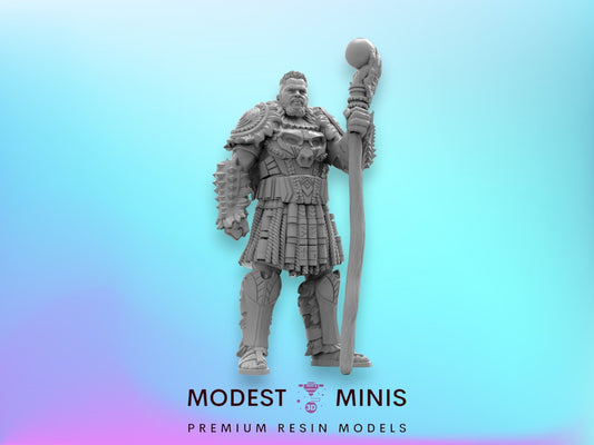 Gorilla Leader A - M'baku 40mm  Miniature | Crisis Protocol Proxy | Trident