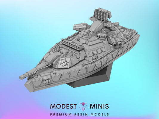 Mauk Artillery Boat | 1:265 | 285 | 6mm Battletech Scale | SMB