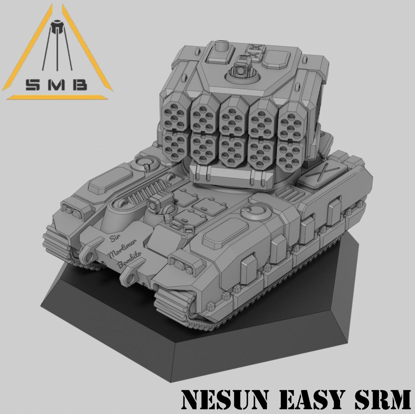 Nesun Easy SRM Tank | 1:265 | 285 | 6mm Battletech Scale |