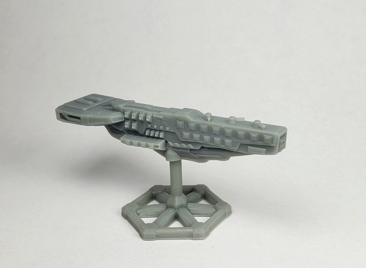 Starship Cannon Ship - Fleetscale Mini | Starfinder | Billion Suns | Starmada | Firefly | Terra Conflict