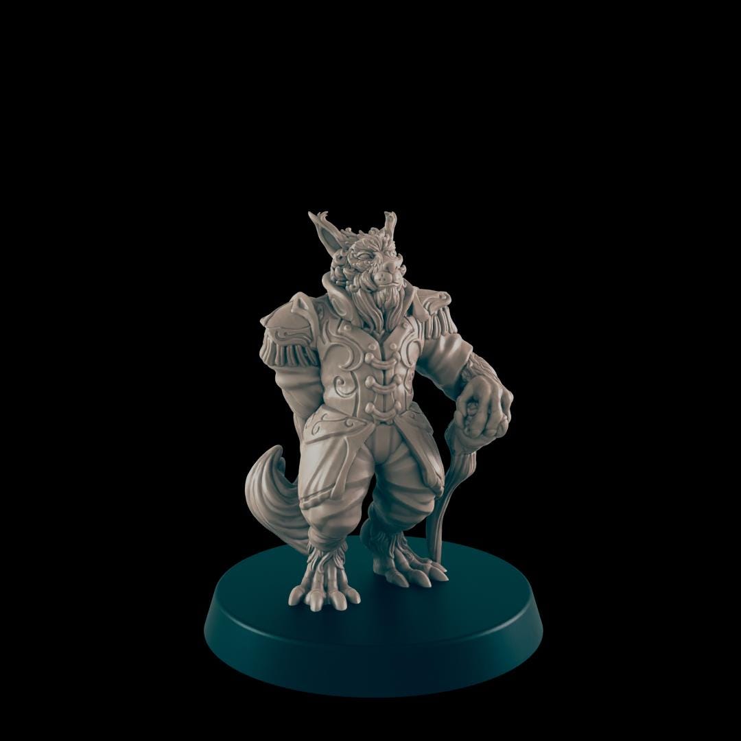 Upper Class Nobles and Kids  | 25mm - 100mm Scale | DnD | EC3D Fantasy Mini | Everyday Folk