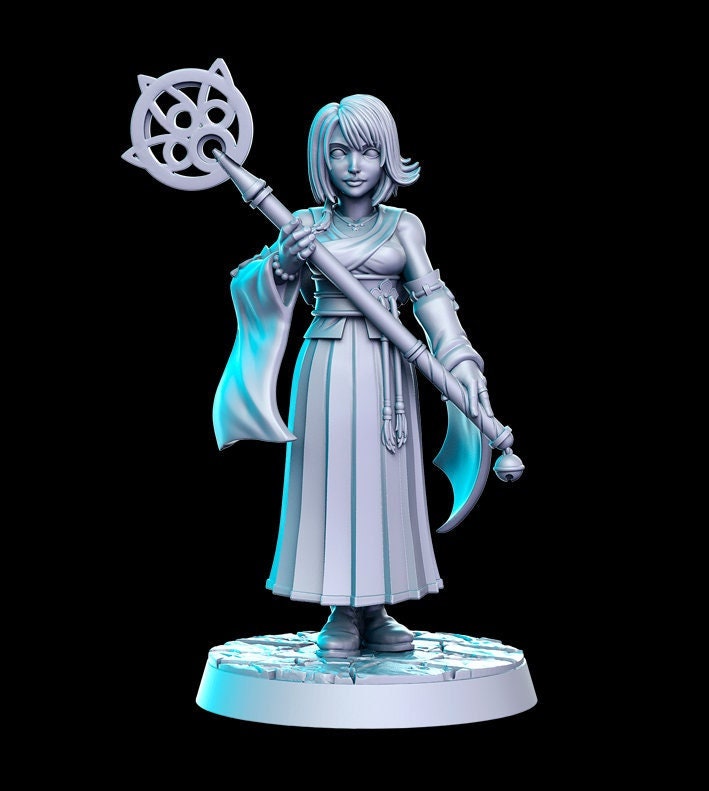 Lioona - 32mm Scale DnD Miniature | Dungeons and Dragons | JRPG Mini - RN Estudio