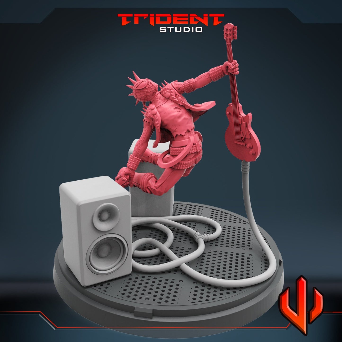 Spider Rocker - 40mm  Miniature | Crisis Protocol Proxy | Trident