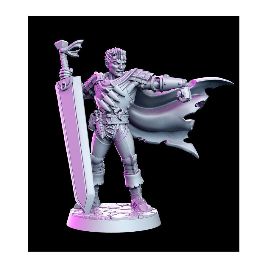 Garth - 32mm Scale DnD Miniature | Dungeons and Dragons | Age of Darkness - RN Estudio